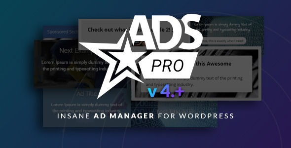 Ads Pro Plugin Nulled Multi-Purpose WordPress Advertising Manager Free Download