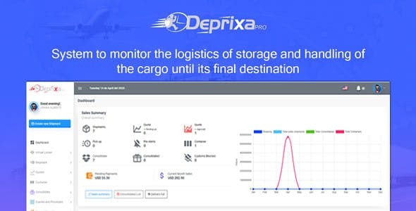 Courier Deprixa Pro Nulled Integrated Web-based Logistics System Free Download