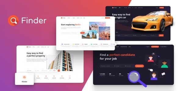 Finder Multipurpose Directory & Listing WordPress theme Nulled Free Download