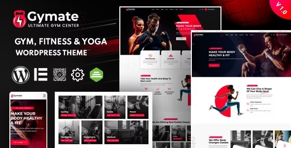 Gymat Fitness and Gym WordPress Theme Nulled Free Download