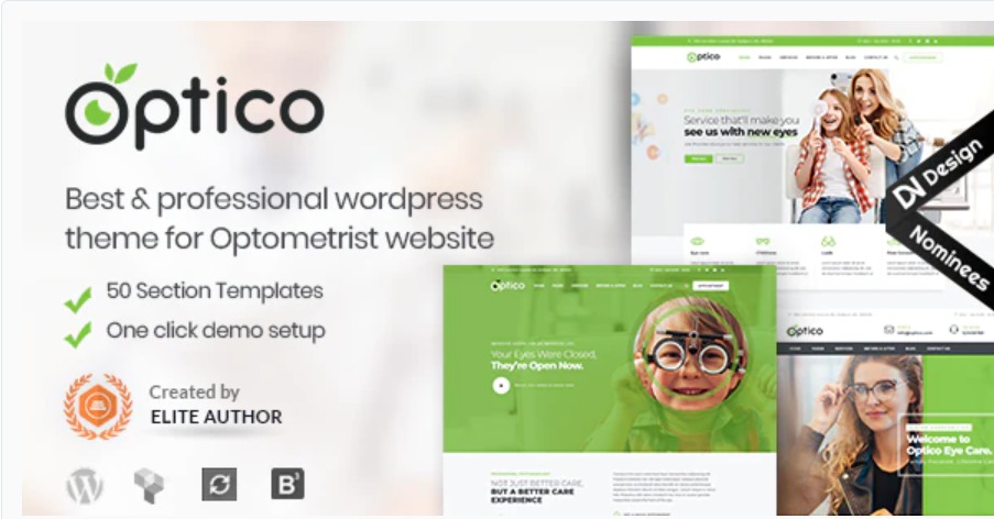 Optico Nulled Optometrist & Eyecare WordPress Theme Download