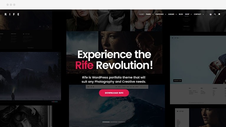 Rife Pro Nulled Creative WP Theme​​ Free Download