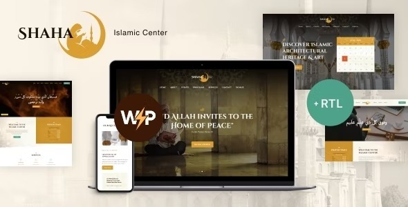 Shaha Nulled Islamic Centre & Mosque WordPress Theme + RTL + Elementor Free Download