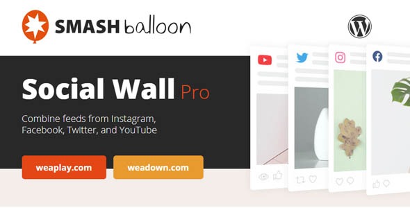 Smash Balloon Social Wall Nulled Free Download