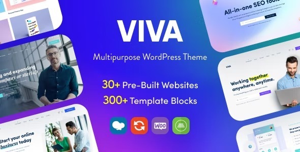 Viva Nulled Multi-Purpose WordPress Theme Free Download