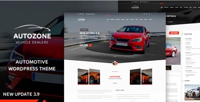 Autozone Nulled WordPress Car Dealer Theme Free Download