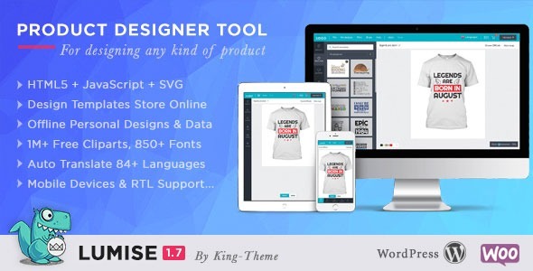 Lumise Product Designer Nulled WooCommerce WordPress Free Download