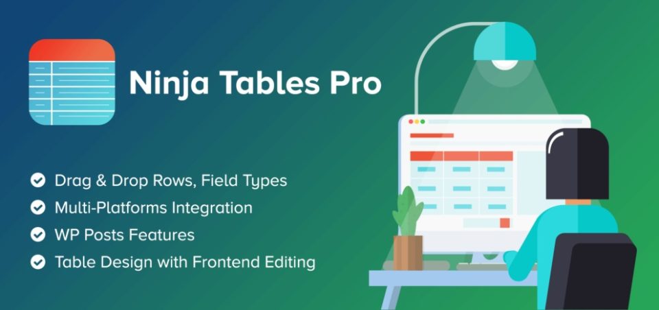 Ninja Tables Pro Nulled Wordpress Plugin Free Download