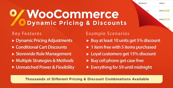 WooCommerce Dynamic Pricing & Discounts Nulled Free Download