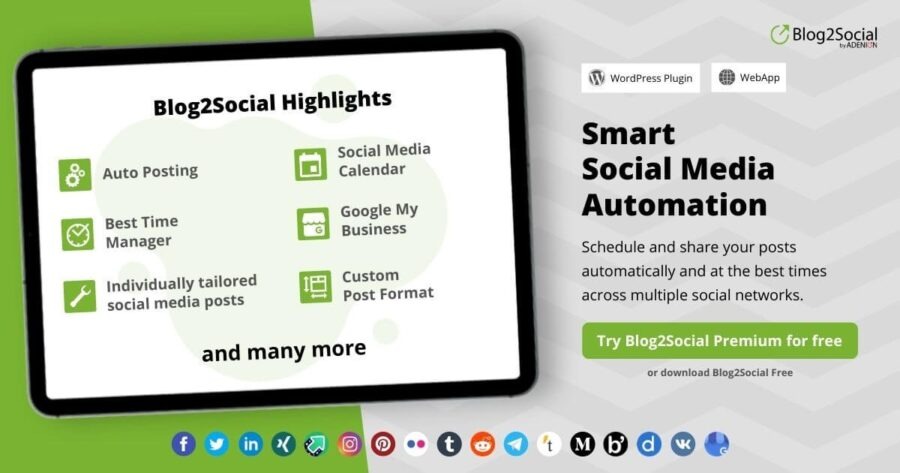 Blog2Social Agency Nulled Free Download