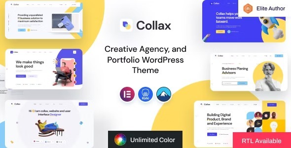 Collax Nulled Creative Agency WordPress Theme Free Download