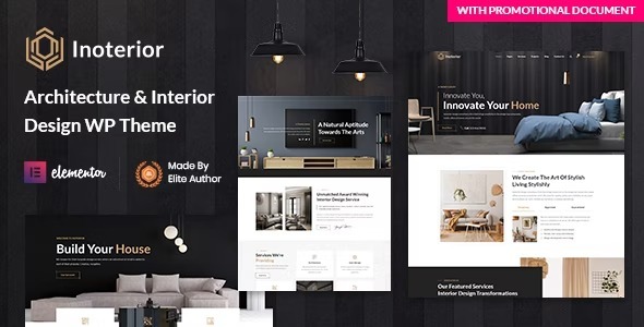 Inoterior Nulled Architecture & Interior Designer WordPress Theme Free Download