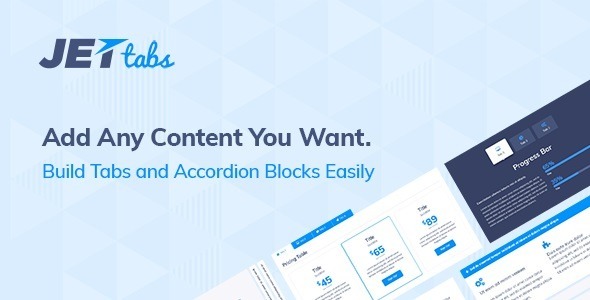 JetTabs Tabs Nulled and Accordions for Elementor Page Builder Free Download