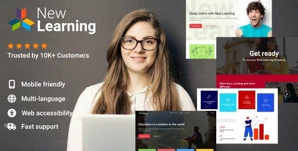 New Learning Nulled Premium Moodle Theme Free Download
