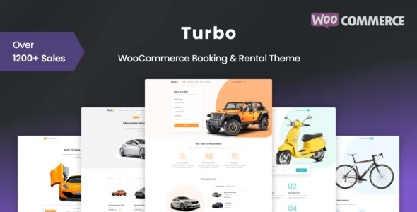 Turbo Nulled WooCommerce Rental & Booking Theme Free Download