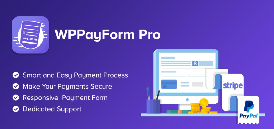 WPPayForm Pro Nulled WordPress Payments Made Simple Free Download