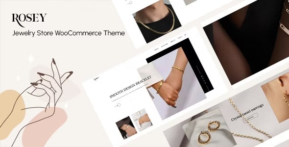 Rosey Nulled Jewelry Store WooCommerce Theme Free Download
