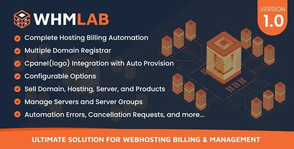 WHMLab Nulled Ultimate Solution For WebHosting Billing And Management Free Download