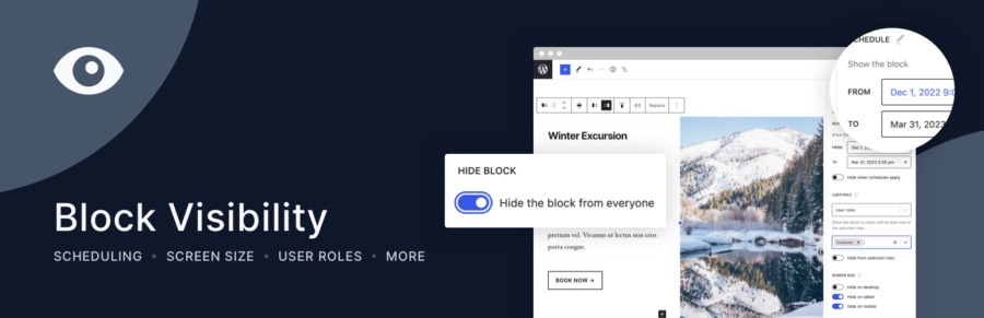 Block Visibility Pro Nulled Block Editor WordPress Plugin Free Download