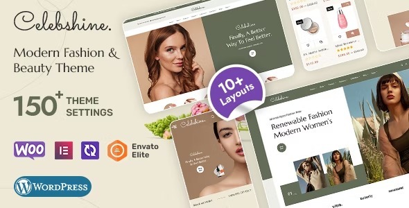 Celebshine Nulled WooCommerce Theme for Fashion & Cosmetics Free Download