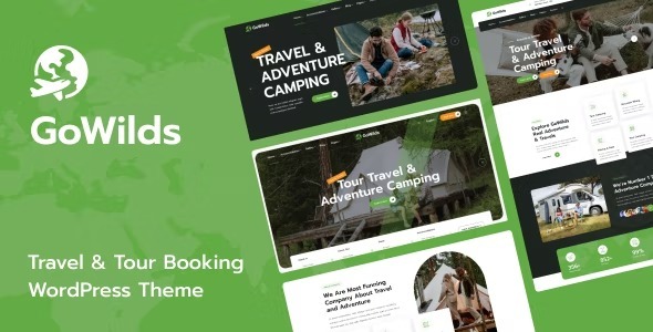 Gowilds Nulled Travel & Tour Booking WordPress Theme Free Download