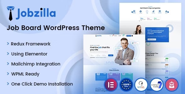 JobZilla Nulled Job Board WordPress Theme Free Download