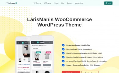 LarisManis Nulled WooCommerce WordPress Theme Free Download