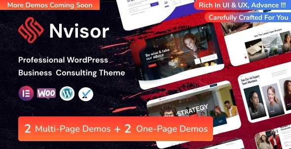 Nvisor Nulled Business Consulting WordPress Free Download