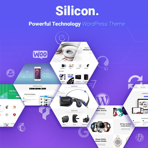 Silicon Nulled Startup and Technology WordPress Theme Free Download