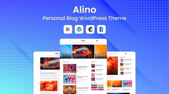Alino Nulled Personal Blog WordPress Theme Free Download