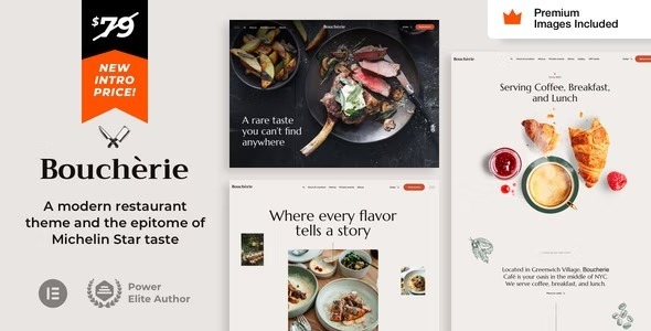 Boucherie Nulled Steakhouse Restaurant and Café WordPress Theme Free Download