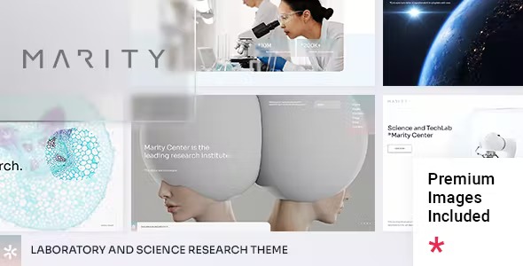 Marity Nulled Laboratory and Science Research Theme Free Download