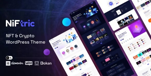 Niftric Nulled NFT Marketplace WordPress Theme Free Download