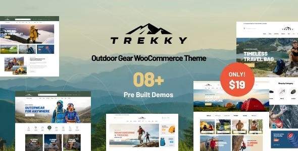 Trekky Nulled Outdoor Gear WooCommerce Theme Free Download